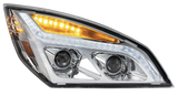Freightliner Cascadia (2018-2020) - LED Projection Headlight With Position Light & LED Turn Signal