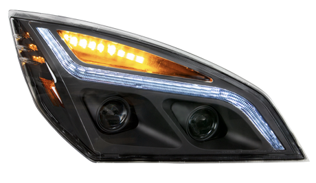 Freightliner Cascadia (2018-2020) - LED Projection Headlight With Position Light & LED Turn Signal