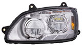 Kenworth T660 (2008-2017) - Full LED Headlight With Sequential Turn Signal & Position Light Bars