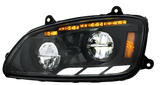 Kenworth T660 (2008-2017) - Full LED Headlight With Sequential Turn Signal & Position Light Bars