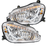 Kenworth T680 (2013-2021) - High Power 45 LED Headlight With Sequential Turn Signal