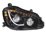 Kenworth T680 (2013-2021) - High Power 45 LED Headlight With Sequential Turn Signal