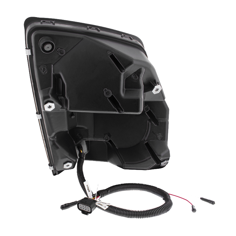 Volvo VN/VNL (2003-2017) - LED Headlight With Dual Color LED Light Bars