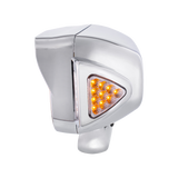 Peterbilt 379 - 10 High Power LED Projection Headlight Assembly With Mounting Arm & Turn Signal Side Pod