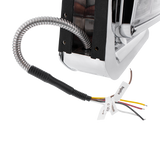 Peterbilt 379 - 10 High Power LED Projection Headlight Assembly With Mounting Arm & Turn Signal Side Pod