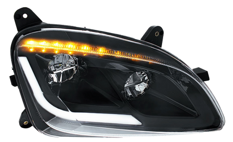Peterbilt 587 (2010-2016) Peterbilt 579 (2012-2021) - LED Headlight With Sequential LED Turn Signal