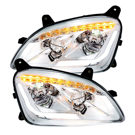 Peterbilt 587 (2010-2016) Peterbilt 579 (2012-2021) - LED Headlight With Sequential LED Turn Signal