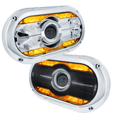 Universal LED Projector One-Piece Style Headlight For Dual 5-3/4" Headlight Housing