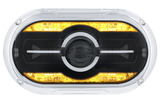 Universal LED Projector One-Piece Style Headlight For Dual 5-3/4" Headlight Housing