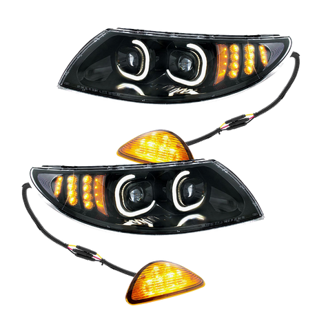 International Durastar and MV - LED Projector Headlight With Rear Facing Turn Signal