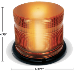 360 Degree Rotating Beacon Light With 10 Flash Patterns