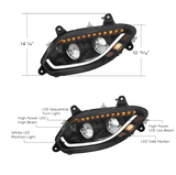 International LT (2018-2025) - 86 LED Headlight