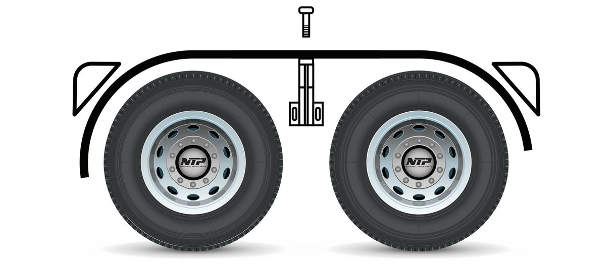 Semi Truck Full Fender Mounting Kit