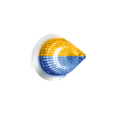 1-1/8 Inch Spike Light Double Fury 4 LED Dual Function