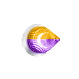 1-1/8 Inch Spike Light Double Fury 4 LED Dual Function