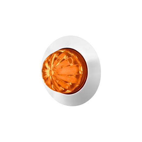 1-1/4 Inch Watermelon Light With Stainless Steel Bezel, 6 LED Dual Function