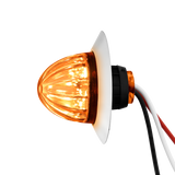 1-1/4 Inch Watermelon Light With Stainless Steel Bezel, 6 LED Dual Function