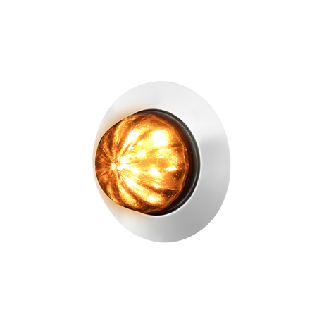 1-1/4 Inch Watermelon Light With Stainless Steel Bezel, 6 LED Dual Function