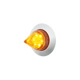 1-1/4 Inch Spike Light With Stainless Steel Bezel, 6 LED Dual Function