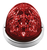 3.5 Inch Watermelon Light With Stainless Steel Bezel - Crystal-Comet 9 LED Dual Function