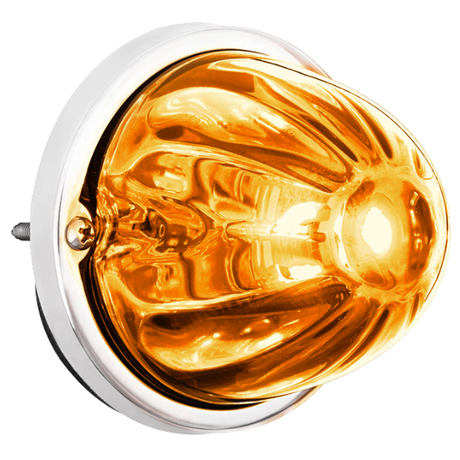3 Inch Watermelon Light With GLASS LENS, 18 LED Bulb, Flush Mount Kit