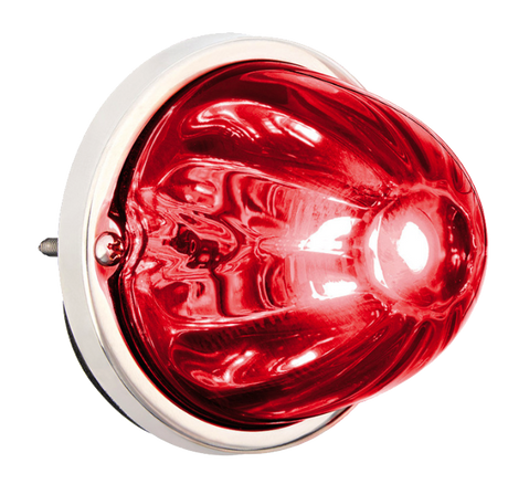 3 Inch Watermelon Light With GLASS LENS, 18 LED Bulb, Flush Mount Kit