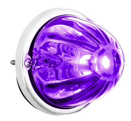 3 Inch Watermelon Light With GLASS LENS, 18 LED Bulb, Flush Mount Kit