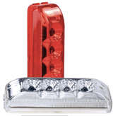 4 Inch Clearance Marker Lights With 4 LEDs and Reflectors - HD Truck Source