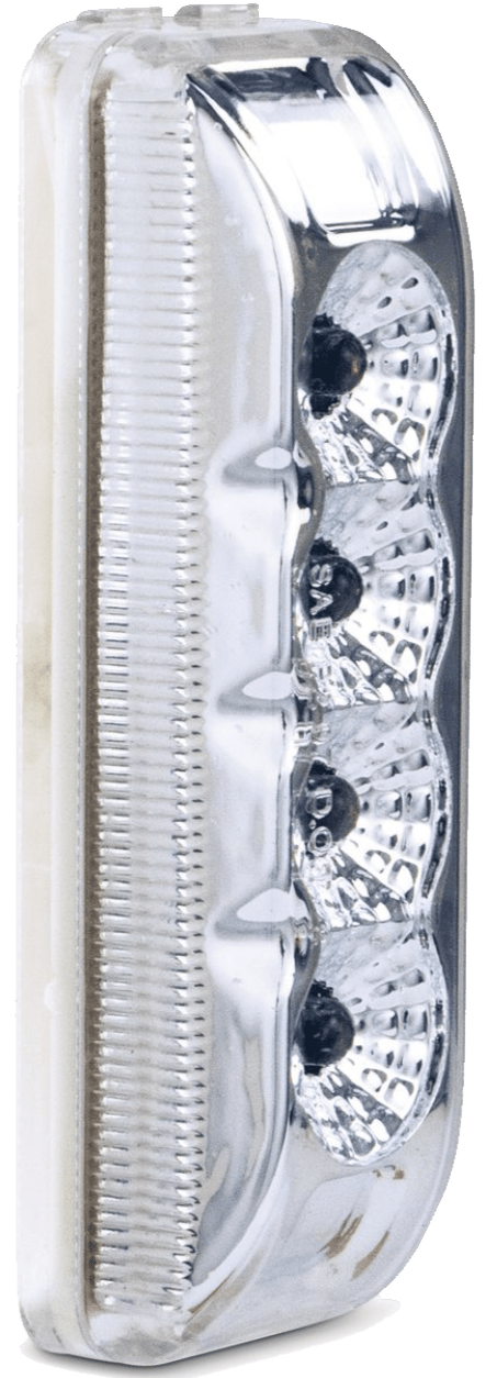 4 Inch Clearance Marker Lights With 4 LEDs and Reflectors - HD Truck Source