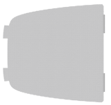 Freightliner Century (2003-2008), & Columbia (2007-2014) - Chrome Door Speaker Mesh Cover