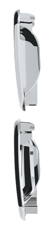 Peterbilt - Chrome Interior Door Handle Trim Pair