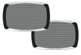 Peterbilt - Chrome Rectangular Speaker Cover (Pair)