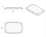Peterbilt - Chrome Rectangular Speaker Cover (Pair)