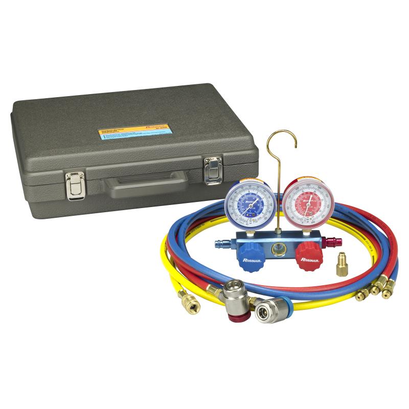 Robinair R-1234YF Manifold and Hose Set