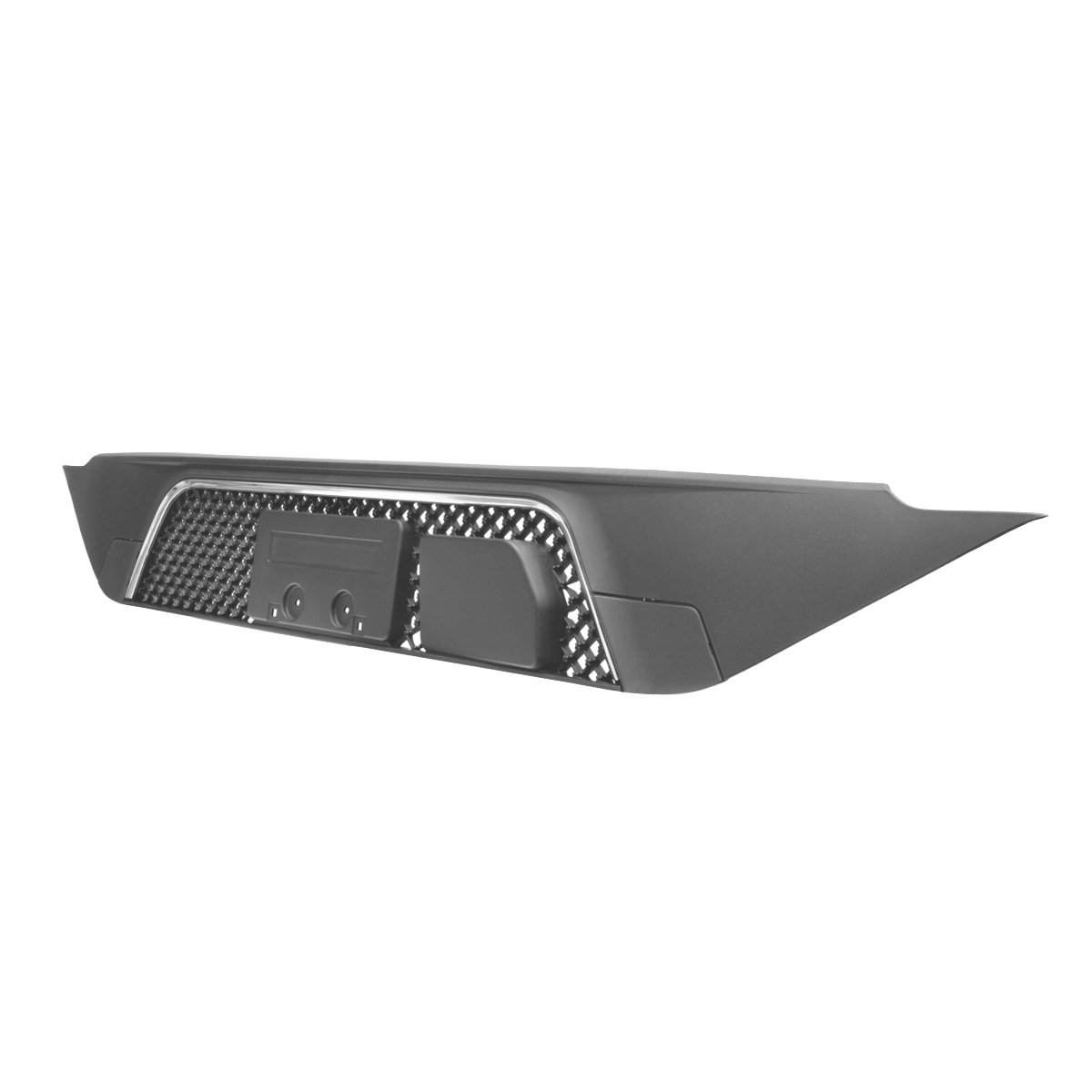 Kenworth T680 (2022-2026) -  Center Bumper Cover Fascia With Chrome Trim
