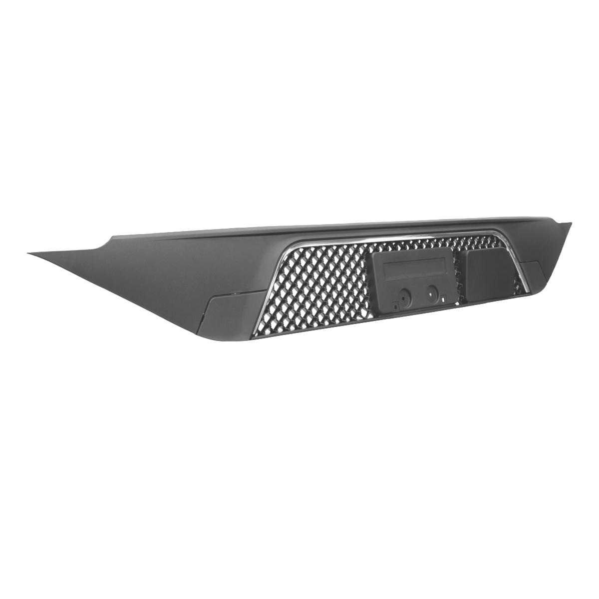 Kenworth T680 (2022-2026) -  Center Bumper Cover Fascia With Chrome Trim