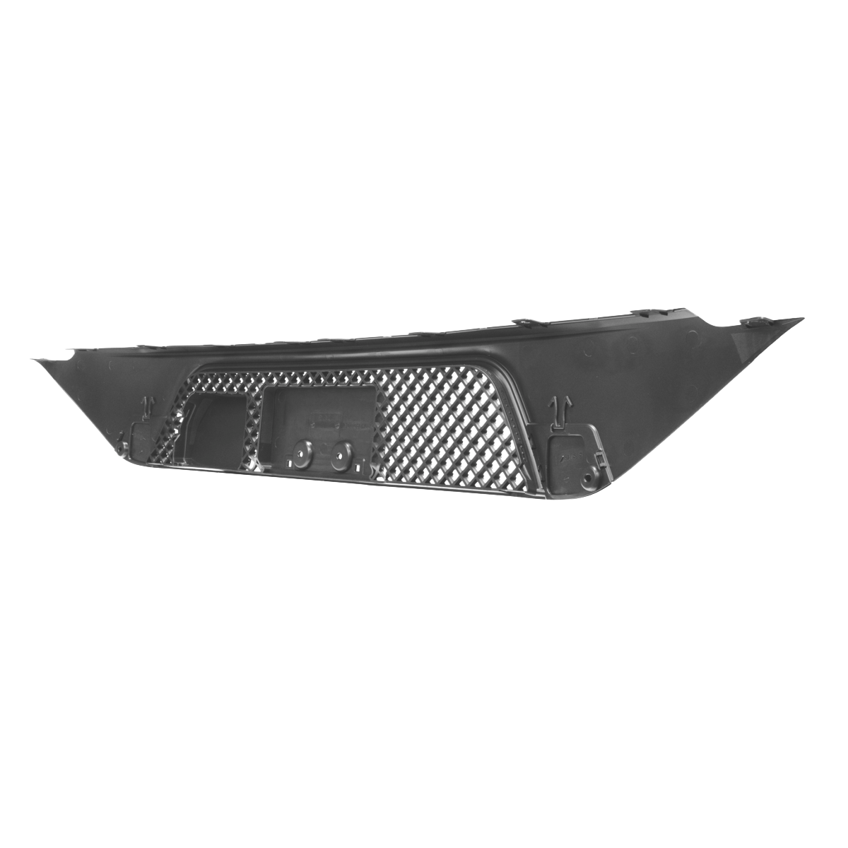 Kenworth T680 (2022-2026) -  Center Bumper Cover Fascia With Chrome Trim