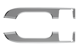 Freightliner Columbia (2001-2012) - Chrome Plastic Door Armrest Covers