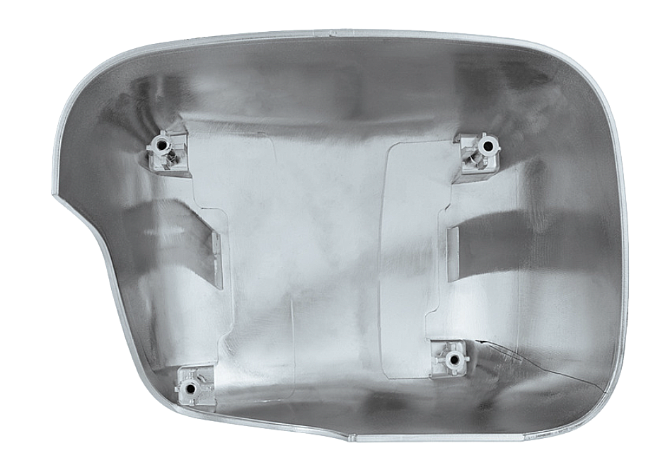 Freightliner Cascadia for 2018 and Up - Chrome Plastic Hood Mirror