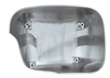 Freightliner Cascadia for 2018 and Up - Chrome Plastic Hood Mirror