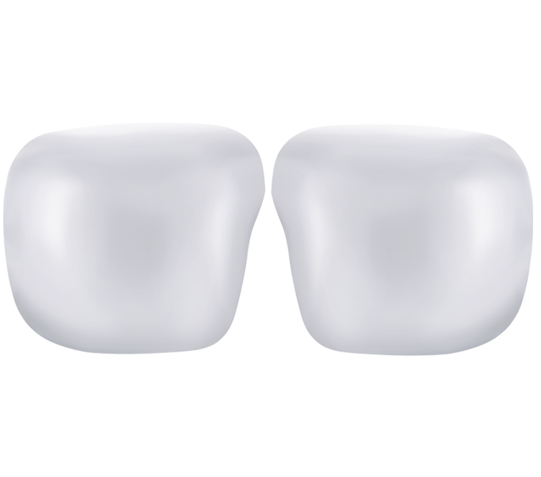 Freightliner Cascadia for 2018 and Up - Chrome Plastic Hood Mirror