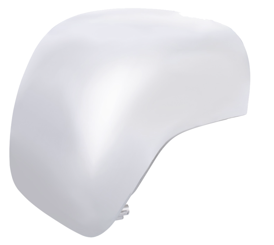 Freightliner Cascadia for 2018 and Up - Chrome Plastic Hood Mirror