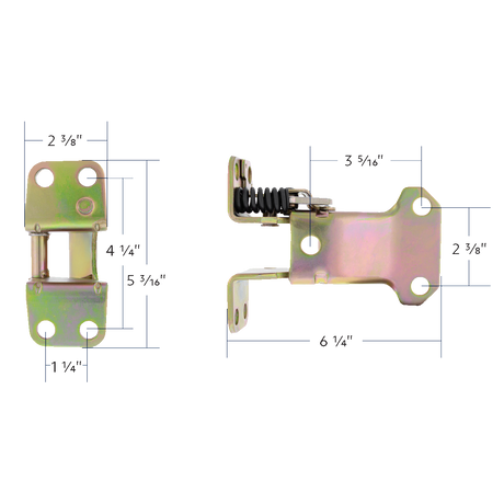 Isuzu NPR/NHR/NKR (1985-1993) - Steel Upper Door Hinge