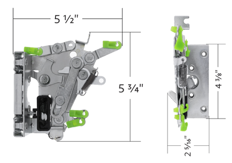 Peterbilt 386, 387, 388, 389 - Door Latch Assembly
