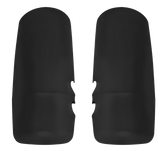 Kenworth T680 2013 and Up - Mirror Cover, Matte Black