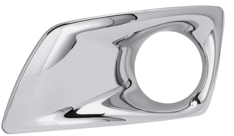 Kenworth T660 - Chrome Fog Light Lamp Bezel Trim Cover