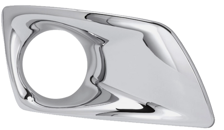 Kenworth T660 - Chrome Fog Light Lamp Bezel Trim Cover