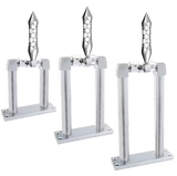 Air Valve Lever and Stand Set Chrome - Daytona