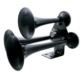 3 Trumpet Black Train Horn