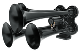 4 Trumpet Black Mini Train Horn
